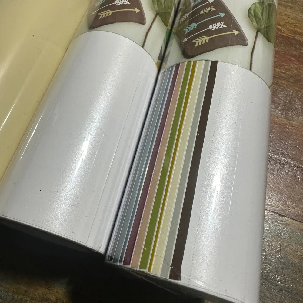 Cricut Premium Vinyl Bundle Martha Stewart Gold White Removable Permanent Matte